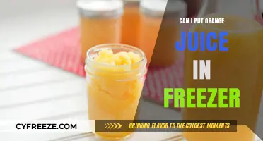 Chill Your OJ: A Guide to Freezing Orange Juice Safely