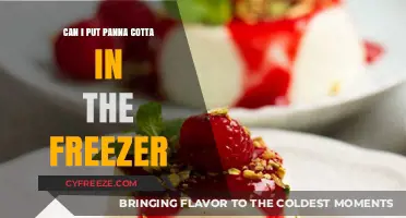 Freeze Your Panna Cotta: A Handy Guide to Dessert Storage