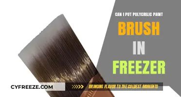 Freezing Polyrylic Paint Brushes: A Guide to Proper Storage and Care