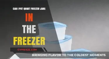 Freezing in Quart Jars: A Comprehensive Guide to Safe Storage