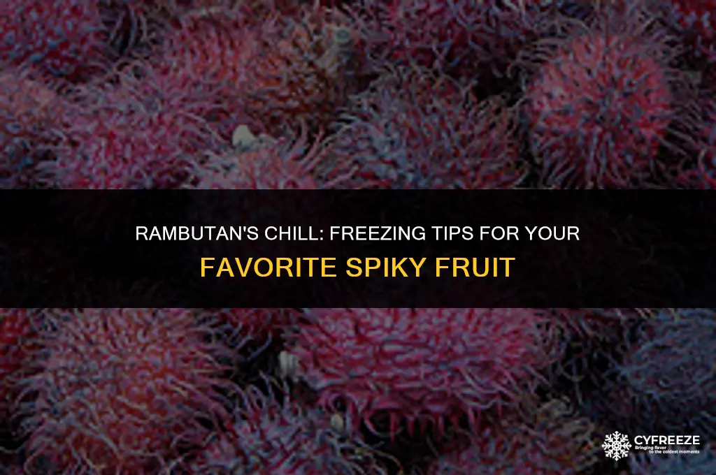 can i put rambutan in the freezer