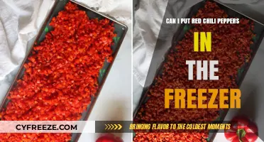 Spice Up Your Freeze: The Do's and Don'ts of Freezing Red Chili Peppers