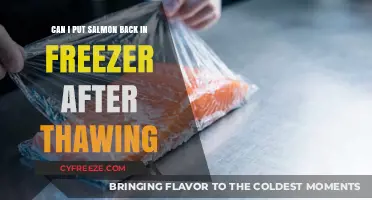 Revisiting Frozen Salmon: Safe Thawing and Refreezing Practices