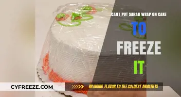 Saran Wrap for Cake Freezing: A Handy Guide