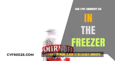 Chill or Not: The Great Smirnoff Ice Freezer Debate