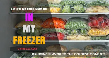 Quick Freeze: Safely Cooling Boiling Hot Foods