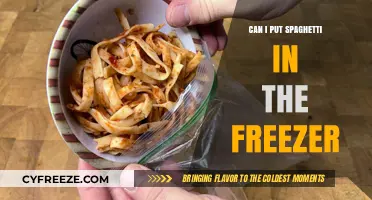 Spaghetti Storage Simplified: Freezing Your Pasta for Later