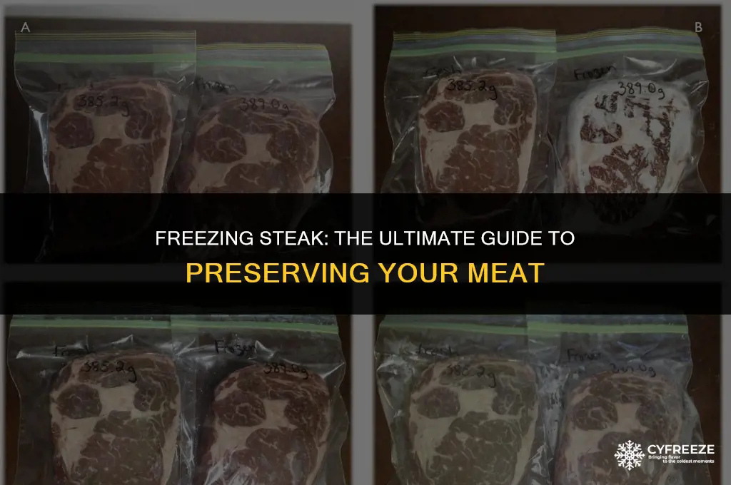 can i put steak in a freezer bag