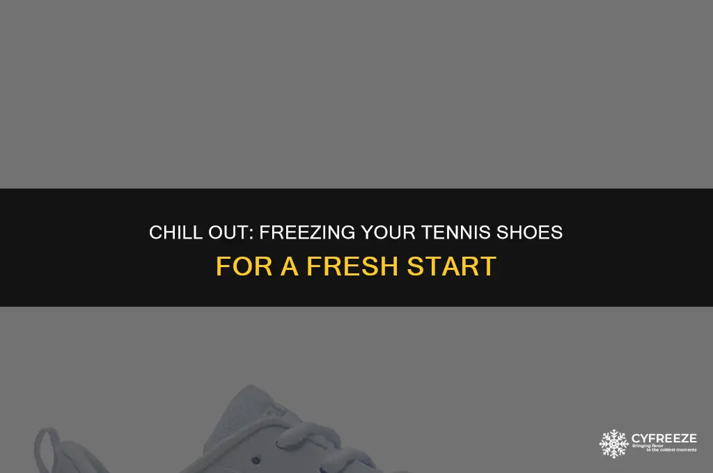 can i put tennis shoes in freezer to disinfect them