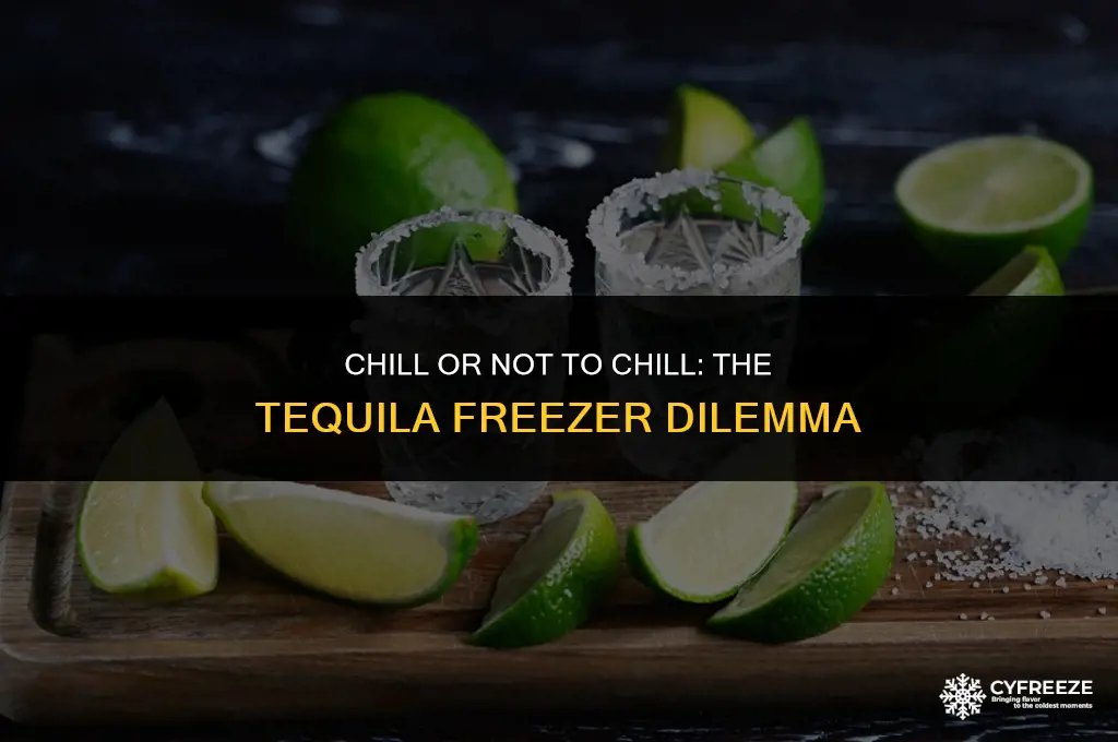 can i put tequila in freezer