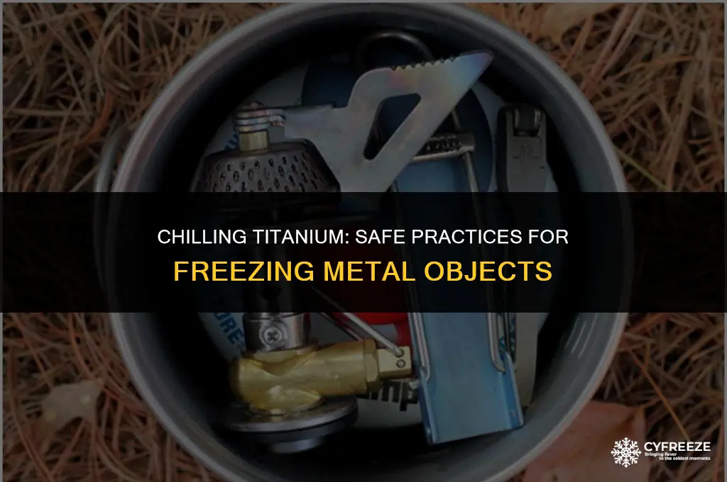 can i put titanium in freezer