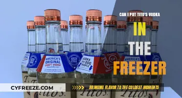 Chill or Not: The Freezer Dilemma for Tito's Vodka Lovers