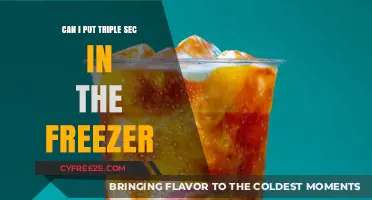 Chill Your Triple Sec: A Guide to Freezing Liqueurs Safely