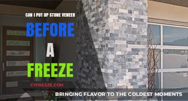 Preparing for Winter: Stone Veneer Installation Before the Freeze