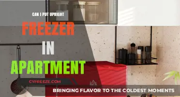 Compact Living: Upright Freezer Placement Tips for Apartments