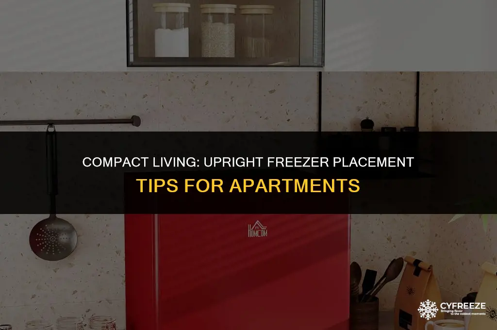 can i put upright freezer in apartment