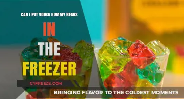 Chill Your Party: Freezing Vodka Gummy Bears for a Cool Kick