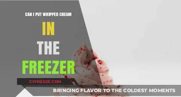 Can I Freeze Whipped Cream? A Complete Guide to Storage and Thawing