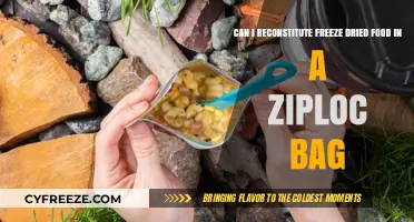 Reviving Freeze-Dried Delights: A Ziploc Bag Guide