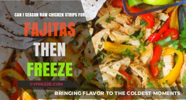 Freeze-Friendly Fajita Chicken Strips: A Flavorful Prep Guide