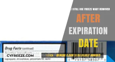 Is Expired Freeze Wart Remover Still Safe and Effective to Use?