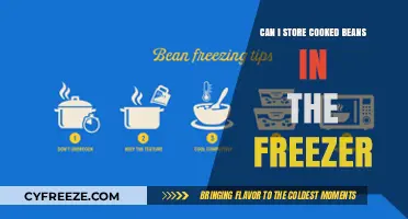 Freezing Cooked Beans: A Convenient Storage Solution