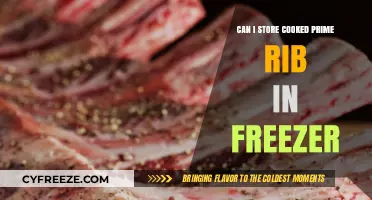 Prime Rib Storage: Freezing Cooked Prime Rib Safely