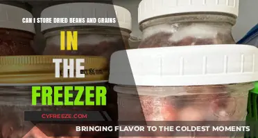 Freezing Dried Beans and Grains: A Smart Storage Solution