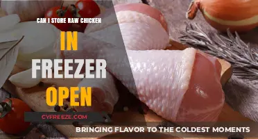 Safe Storage Tips: Can You Freeze Raw Chicken with Open Packaging?