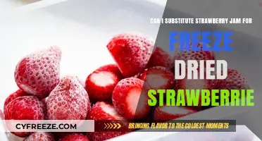 Sweet Swaps: Can Strawberry Jam Replace Freeze-Dried Strawberries?