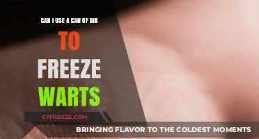 Can Air Duster Freeze Warts? Exploring the Risks and Alternatives