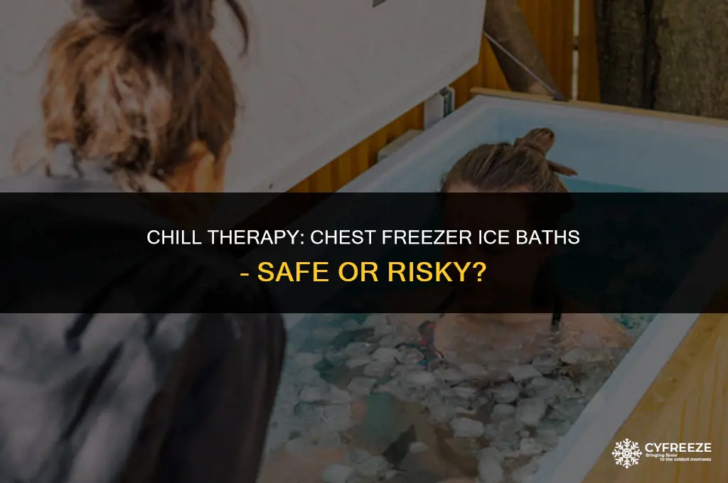 can i use a chest freezer as an ice bath