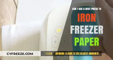 Heat Press vs. Iron: Best Tool for Freezer Paper Projects