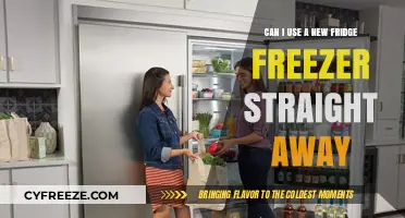 Ready to Chill: Using Your New Fridge Freezer Immediately
