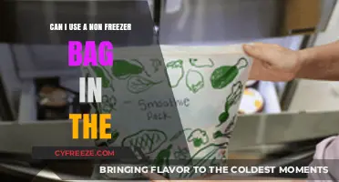 Using Non-Freezer Bags in the Freezer: Safe or Risky?