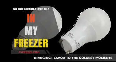 Regular Light Bulbs in Freezers: Safe or Risky Choice?