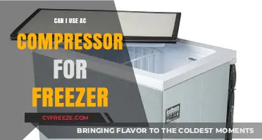 Using an AC Compressor for Freezer: Is It a Viable Option?