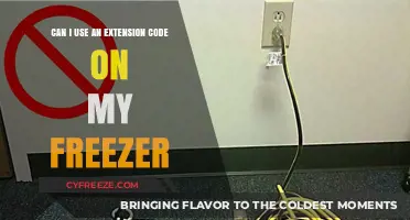 Using Extension Cords with Freezers: Safety Tips and Best Practices