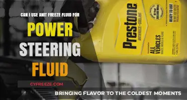 Antifreeze vs. Power Steering Fluid: Safe Alternatives or Risky Swap?