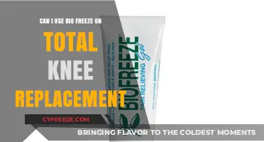 Biofreeze After Knee Replacement: Safe Pain Relief Post-Surgery?