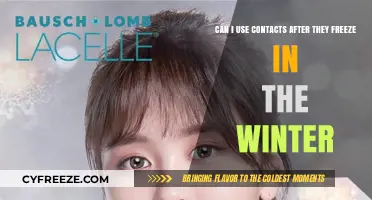 Frozen Contacts: Safe to Wear After Winter's Chill?
