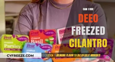 Deep Frozen Cilantro: A Fresh Alternative or Flavor Fail?