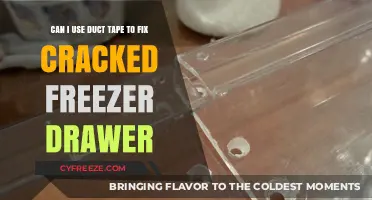Duct Tape Fix for Cracked Freezer Drawer: Is It Viable?