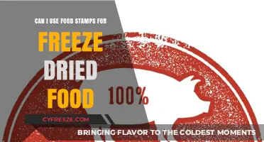 Exploring Food Stamp Eligibility for Freeze-Dried Food Purchases