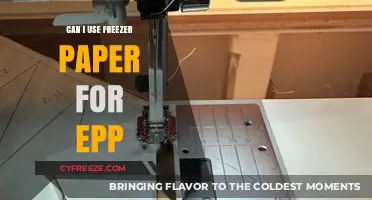 Using Freezer Paper for EPP: Tips, Tricks, and Best Practices