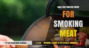 Using Freezer Paper for Smoking Meat: Benefits, Risks, and Best Practices