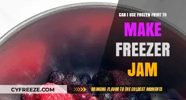 Sweet Success: Freezer Jam with Frozen Fruit - A Simple Guide