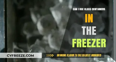 Freezing with Glass: Safe Container Tips for Your Freezer