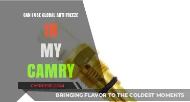 Using Global Anti-Freeze in Your Camry: Safe or Risky Choice?