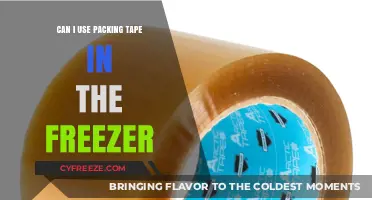 Using Packing Tape in the Freezer: Safe or Risky Practice?